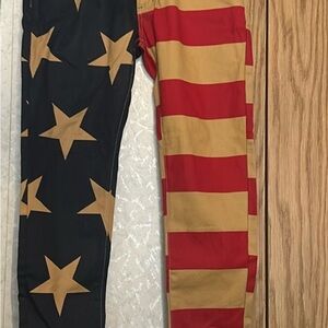 SL Fashions Black and Gold Bootcut Jeans